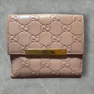 Gucci Guccissma Mini Flap Wallet